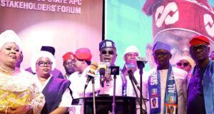 Obasa Tasks Party Members At Lagos APC Stakeholders’ Forum Rt Hon Mudashiru Obasa and others at the political event...