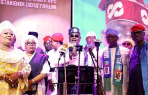 Obasa Tasks Party Members At Lagos APC Stakeholders’ Forum Rt Hon Mudashiru Obasa and others at the political event...