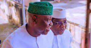 Ekiti Guber 2026: I’m Supporting Oyebanji’s Second Term For Sake Of Continuity – Opeyemi Bamidele Senator Opeyemi Bamidele, right, wiith Governor Biodun Oyebanji...