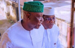 Ekiti Guber 2026: I’m Supporting Oyebanji’s Second Term For Sake Of Continuity – Opeyemi Bamidele Senator Opeyemi Bamidele, right, wiith Governor Biodun Oyebanji...