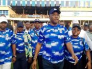 NPFL: Makinde Joins Other Fans As 3SC Defeat Plateau United Oyo's Governor Seyi Makinde and others at the stadium on Sunday...