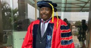 Ph.D Feat: Akeem Agbaje Joins Others To Congratulate Sen Alli Senator (High Chief) Sharafadeen Alli