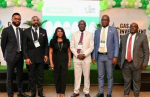 Why We Are Pushing For Sustained Actions To Position Gas As Engine Of Development – Shell L-R: Head , Portfolio, Regulation and Supply, Chukwuka Amos-Ejesi, Shell Nigeria Energy (SEN); President, Nigeria Gas Association (NGA) , Akachukwu Nwokedi ; Manager, Commercial Sales and Customer Service , Ehizogie Olotu, Shell Nigeria Gas (SNG); Executive Commissioner, Development and Production, Eronse Amadasun , Nigerian Upstream Petroleum Regulatory Commission (NUPRC);President, Nigerian Association of Petroleum Explorationists, Uche Johnbosco; Regional Representative United Nations General Protocol( UNGP) for Sustainable Development Goals(SDGs), Dr Douglas Jombo…at the Gas Investment Forum in Lagos…