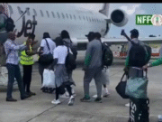 After Aircraft Scare, Nigeria’s Super Eagles Land In Uyo