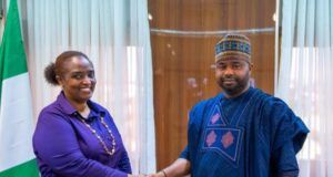 African Tax Administration Forum Supports Nigeria’s Tax Reforms The Executive Secretary, African Tax Administration Forum (ATAF), Ms Mary Baine, left, with the chairman, Federal Inland Revenue Service (FIRS) during the former's visit to the latter in Abuja, on Tuesday. Photo credit: Victor Onarinde...