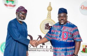 South West’s Development: SWDC, DAWN Commission Formalize Strategic Working Relationship …SWDC MD/CEO Dr. Charles ‘Diji Akinola (left), and DAWN DG Dr. Seye Oyeleye, at a meeting formalizing partnership between the two commissions at DAWN office, Cocoa House, Ibadan on Thursday…