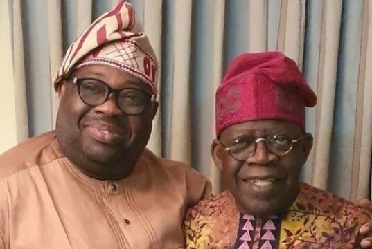 Dele Momodu To Tinubu: I Will Support You If You Embrace Democratic Principles Basorun Dele Momodu, left, with President Bola Tinubu...