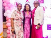Polaris Bank Joins C.O.P.E To Celebrate 30 Years Of Cancer Care L-R: Bukola Oluyadi, GH, Customer Expweience & Value management, Polaris Bank; Ebunola Anozie, Founder/CEO, C.O.P.E; Sandra Okoli, Sector Lead, Telecomms, Power and Infrastructure, Polaris Bank at the C.O.P.E’s 30th Anniversary Celebration in Lagos recently…