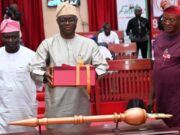 Budget For 2026: Makinde Allocates Largest Share To Infrastructure, Education Oyo State Governor, Seyi Makinde (middle); presenting 2026 Budget to Oyo State House of Assembly, while Commissioner for Budget and Economic Planning, Prof Musibau Babatunde (left) and Special Adviser on Legislative Matter, Hon Samuel Adejumobi look on, during the presentation at House Chamber, Secretariat, Ibadan…