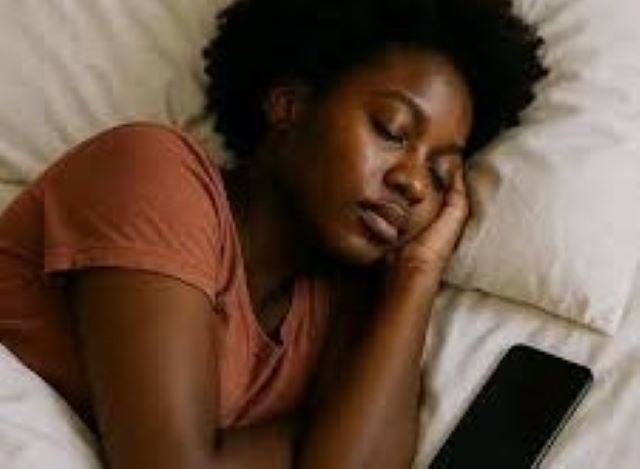 Sleeping with phone beside you