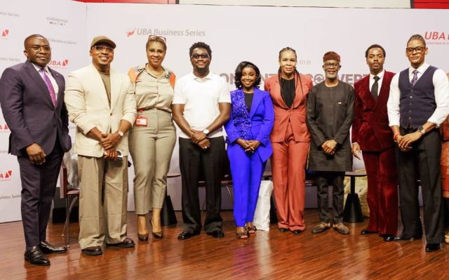 UBA Image L-R: Directorate Head, Group Resources, United Bank for Africa(UBA), Tomiwa Sotiloye; Digital Health Educator, Chinonso Egemba (Aproko Doctor); Content Creator, Nasiru Lawal (Nasboi); Kenyan Actress and Media Entrepreneur, Catherine Kamau; Group Head, Marketing and Corporate Communications, UBA, Alero Ladipo; Digital Influencer, Enioluwa Adeoluwa; and Digital Creator & Actor, Elozonam Ogbolu, at the UBA Business Series Session, themed , “Content that Converts: Building Influence and Driving Growth Through Strategic Marketing,” held at the UBA House in Lagos, on Thursday...