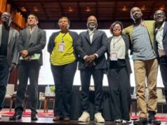 At Morocco Forum, AFRIMA President, Global Experts Map Out New Direction For Culture L-R: Kira Claude, Directeur, Espace Culturel Gambidi, Fihr Kettani, Président, Fédération des Industries Culturelles et Créatives, Dorine Rurashitse, Directrice Générale Afrcalia, Mike Dada, President, All Africa Music Awards (AFRIMA), Aya Kharchafi, Fondatrice et Directrice, The Musical Academy, Dorcy Rugamba, Directeur Artistique et Général, Triennale de Kigali and Abdramane Kamate, Directeur Général Marché des Arts du Spectacle d’Abidjan during the 3rd Moroccan Forum of Cultural and Creative Industries (CCI) forum to discuss the future of Africa’s cultural sector held December 11 to 14, 2025 in Rabat, Morocco…