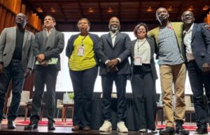 At Morocco Forum, AFRIMA President, Global Experts Map Out New Direction For Culture L-R: Kira Claude, Directeur, Espace Culturel Gambidi, Fihr Kettani, Président, Fédération des Industries Culturelles et Créatives, Dorine Rurashitse, Directrice Générale Afrcalia, Mike Dada, President, All Africa Music Awards (AFRIMA), Aya Kharchafi, Fondatrice et Directrice, The Musical Academy, Dorcy Rugamba, Directeur Artistique et Général, Triennale de Kigali and Abdramane Kamate, Directeur Général Marché des Arts du Spectacle d’Abidjan during the 3rd Moroccan Forum of Cultural and Creative Industries (CCI) forum to discuss the future of Africa’s cultural sector held December 11 to 14, 2025 in Rabat, Morocco…