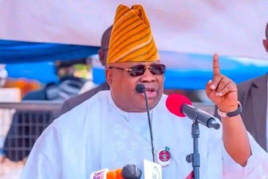 I’ll Expose Your Sleazy Past, Present If You Don’t Behave Yourself, Adeleke Threatens Oyetola Senator Ademola Adeleke