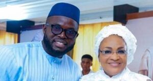 You Are A Kind, Motivating Mother, Hassan Giwa Tells Florence Ajimobi @67 Arc. (Dr.) Hassan Giwa, left, with Dr Florence Ajimobi...