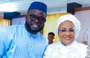 Nomination As Ambassador: Hassan Giwa Joins Others To Congratulate Mrs Ajimobi Arc. (Dr.) Hassan Giwa, left, with Dr Florence Ajimobi...