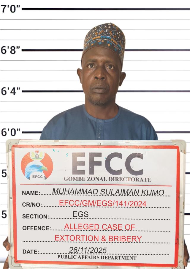 Magistrate Mohammed Suleiman Kumo...Magistrate arraigned...