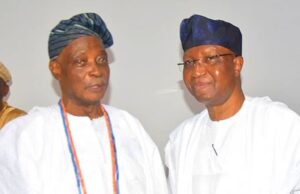 Use Your Wealth Of Experience To Lead Unity Of Southwest Traditional Rulers, Olanipekun Urges Ladoja Wole Olanipekun, SAN, right, with Oba Rashidi Ladoja...
