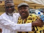 Senator Alli Salutes As APC Oyo South Chair, Olaoya Marks Birthday Hon Mojeed Olaoya, left, with Senator Sharafadeen Alli...