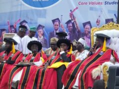 18th Convocation: Lead City ‘Varsity Honours Olubadan, Turns Out 290 First Class Students ...the Olubadan of Ibadanland, Oba Rashidi Ladoja, right, with others at the event...