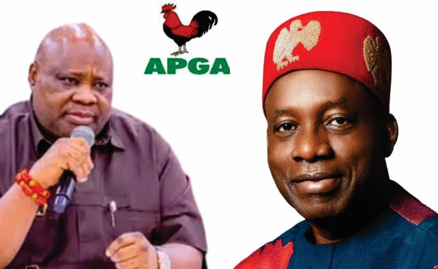 SOludo Apga Ademola Adeleke, and, Chukwuma Soludo...