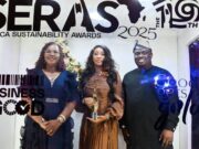 SNEPCo Shines Again, Wins SERAS Awards For Health/Wellbeing As Vision First Initiative Reaches Thousands L-R: Social Investment Advisor, Shell Nigeria Exploration and Production Company Limited (SNEPCo), Lawretta Ehebha; SNEPCo’s Policy & Advocacy, Senior Advisor, Elohor Abu and SNEPCo’s Social Investment Advisor, Ayobami Ikuemonisan during the 19TH SERAS award ceremony in Lagos...