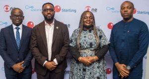 Boost For Clean Water Supply: Sterling Bank, Water.org, Sterling One Foundation Empower WASH Entrepreneurs L-R: Gilbert Okpono, Snr. Partnership Account Manager, Water.org; Engr. Mukhtaar Temitope Tijani, Managing Director, Lagos State Water Corporation; Mrs. Olapeju Ibekwe, CEO, Sterling One Foundation; Akporee Idenedo, Divisional Head Commercial Banking, Sterling Bank, at the Sterling Bank Water Credit Proposition held in Lagos recently…