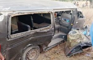 How Road Mishap Claimed Seven Journalists’ Lives In Gombe ...the ill-fated bus...