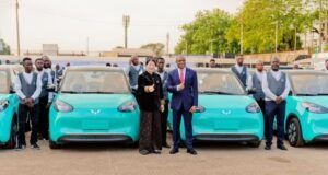 UBA Opens Up On Why It Partnered CIG Motors, Others To Launch $100 Million ‘Drive to Own’ Vehicle Financing Scheme …Group Managing Director/CEO, United Bank for Africa(UBA) and, Chairman, LagRide, Chief Diana Chen, flagged by LagRide drivers, at the signing ceremony of $100 Million Expansion Facility, strengthening smart mobility, driver asset ownership of over 3,500 cars, financed by UBA in partnership with Lagos State Government and LagRide, held in Lagos on Tuesday…