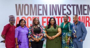 Driving Inclusive Growth: WIRA Demo Day Empowers Women Entrepreneurs L-R: Sadiq Wada, Corporate Communications & Branding, Development Bank of Nigeria; Olapeju Ibekwe, CEO, Sterling One Foundation; Theresa Lawal, Head of Development & Strategic Alliances, Development Bank of Nigeria during the Women Investment Readiness Accelerator (WIRA) Demo Day in Lagos recently…