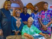 Ibadan International Film Festival Organisers Visit Olubadan