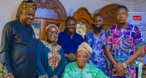 Ibadan International Film Festival Organisers Visit Olubadan