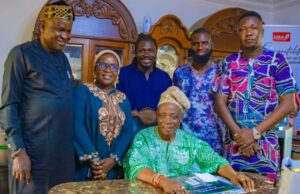 Ibadan International Film Festival Organisers Visit Olubadan