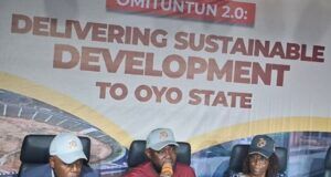 Oyo@50: Bola Ige, Lam, Akala, Ajimobi, 13 Other Past Governors Listed For Honour Hon. Saheed Akinade‑Fijabi...addressing the media...