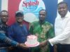 ParrotXtra Hour On Splash 105.5fm Celebrates Sixth Anniversary L-R: Lanshley Ladigbolu of London, Ambassador Olayinka Agboola, Comrade Akeem Abass and Mr Babatunde Olawuwo...at the event...