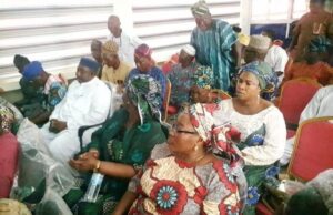 Alli Reaffirms Support For Tinubu’s Renewed Hope As He Hosts Oyo South APC Leaders Senator Sharafadeen Alli, with others at the meeting...