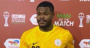 Nigeria Vs Egypt: Winning Of Man of The Match Award Excites Nwabali Stanley Nwabali