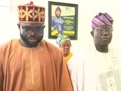 Oyo APC Congress: Hassan Giwa Congratulates Lagelu Chairman, Awoyoola, Other Executives Arc. Hassan Giwa, left, with Hon. Fatai Awoyoola...