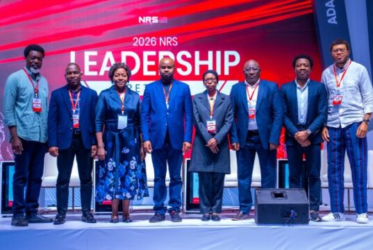 After Surpassing 2025 Expectations, Our 2026 Revenue Target Is ₦40.7 Trillion – NRS L-R: Chief of Staff to the Chairman, Nigeria Revenue Service (NRS), Mr Tayo Koleosho; Executive Director, Policy and Compliance, Mr Shettima Tamadi; Executive Director, Medium and Emerging Taxpayers, Mrs Bolaji Akintola, Chairman, NRS, Zacch Adedeji; Executive Director, Government and Large Taxpayers, Ms Amina Ado Kurawa; Executive Director, Finance and Corporate Services, Muhammad Lawal; Executive Director, People, Stakeholders and Communication, Obinna Ihedioha; Executive Director, Technology, Mr Iniabasi Akpan…