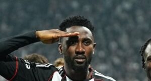 Ndidi Honors Late Dad With Military-Style Salute, Goal In Besikats’ Win