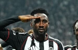 Ndidi Honors Late Dad With Military-Style Salute, Goal In Besikats’ Win