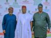 Partnership With NOUN Will Give Our People More Access To Tertiary Education – SWDC Dr Charles ‘Diji Akinola, left, with others...