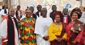 We’ll Continue To Govern Our People With God’s Guidance – Makinde Engineer 'Seyi Makinde and others after the church service on Sunday...