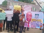 Nigerian Professional Boxers Stage Peaceful Protest at National Stadium, Lagos