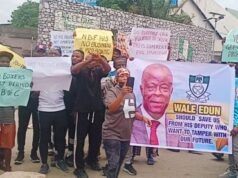 Nigerian Professional Boxers Stage Peaceful Protest at National Stadium, Lagos