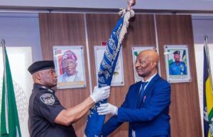 Disu To Egbetokun: You Brought Clarity Of Purpose To The Job Of Policing IGP Olatunji Disu, left, with his predecessor, Kayode Egbetokun...