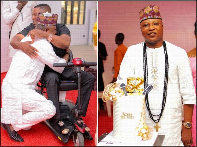 Eniitan and Ayefele Enitan Bamidele, with Yinka Ayefele...