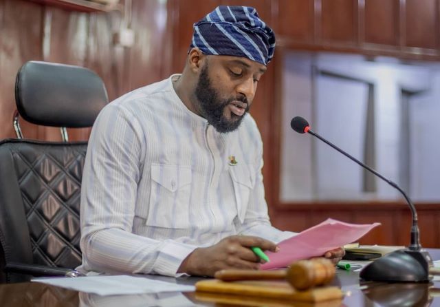Hon Dabo Ogundoyin Speaker Oyo State House of Assembly
