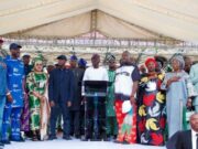 Lagos APC Congress: Obasa Hails Ojelabi’s Re-Election, Congratulates Other Exco Members Rt Hon Mudashiru Obasa and other top Lagos APC leaders after the Congress...