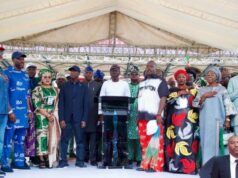 Lagos APC Congress: Obasa Hails Ojelabi’s Re-Election, Congratulates Other Exco Members Rt Hon Mudashiru Obasa and other top Lagos APC leaders after the Congress...